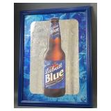 Labatt Blue Mirror Sign
