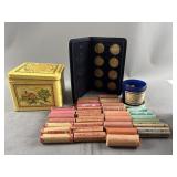 Vintage To Modern Rolled US Coins & Spare Change