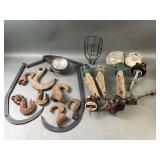 Rustic Hooks, Ice Block Tangs, Insulators & More