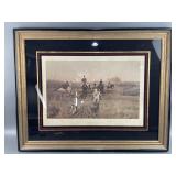 Framed Print by T. Blinks "A Days Hunting"