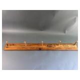 Signed Baseball Bat Louisville Slugger Wall Decor