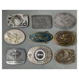 Belt Buckles NRA, Ford, Jaguar & More
