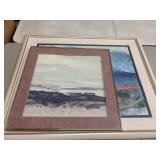 Ackerman & Unsigned Surrealist Art Prints