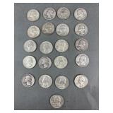 21 Silver Quarters