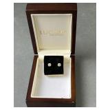 Tested Genuine Diamond Earrings