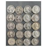 20 Silver Quarters