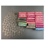 Unsorted Dimes, Nickels, & Pennies