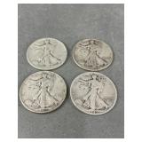 Walking Liberty Silver Half Dollars