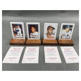 Hamilton Collection Porcelain Baseball Cards