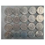 20 Roosevelt Dollars 1971-1974