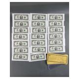 19 1995 $2 Bills & More