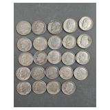24 Silver Dimes