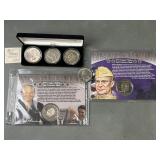 6 Ike Eisenhower Silver Dollara