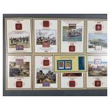 9 Pcs Stamp/Coin Collection