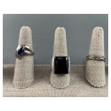 Marked Stealing Silver Rings