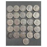26 Silver Dimes