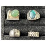 Sterling Silver Rings Including From Mexico
