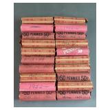 20 Rolls Collected Unsorted 1950ï¿½s Wheat Ears