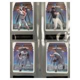 4 Porcelain Baseball Cards