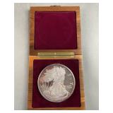 5 Troy lbs Sterling Silver 90ï¿½ Walking Liberty