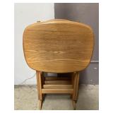 Wooden TV Trays with Stand