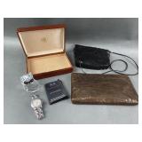 Franklin Mint Glass Owl, Klaus Kobec Watch & More