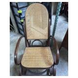Vtg Thonet Style Bentwood Rocking Chair