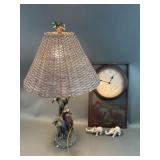Giraffe Table Lamp & Animal Theme Decor