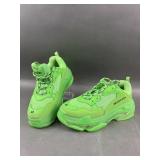 Faux Balenciaga Triple S Neon Green Size 10