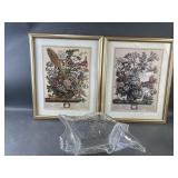 Robert Furber Gardinier Flower Prints & Bowl