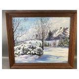 MCM Winter Landscape Scene
