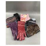 Ladies Leather Gloves, Cacharel Scarf & More