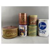 Jays Potato Chips & More Vintage Tins