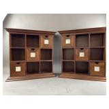 Kenrich Wood Storage Organizer Shelves