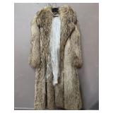 Raccoon Skin Scandinavian Company Coat