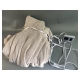 Beige Biddeford Heated Electric Blanket