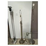 Floor Lamps, Vintage Brass & Modern
