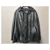 GV Italian XL Leather Coat