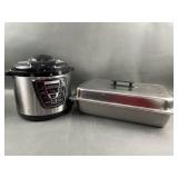 Power Cooker & Large Serving Tray