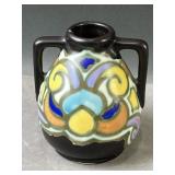 Ceramique Montoise Bergen Art Deco 1920s Vase