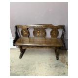 Possibly Standard Of Gardner Vintage Pew Bench
