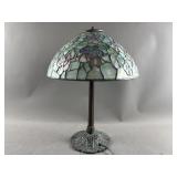 Paul Crist Tiffany Style Frankin Mint Lamp