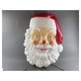 XL Vtg Blow Mold Santa Head