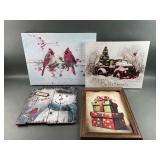Cardinals, Holiday Art & More