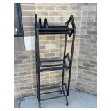 Modern Metal Record Shelving