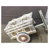 Large Vintage Hand-painted Costa Rica Ox Cart