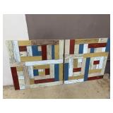 Signed Artisan Barn Wood Panels