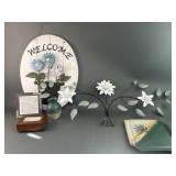 Floral Wall Art, Handmade Pottery, & More