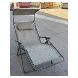 Large Folding Patio Chair Recliner