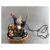 Vtg Wizard Water Fountain